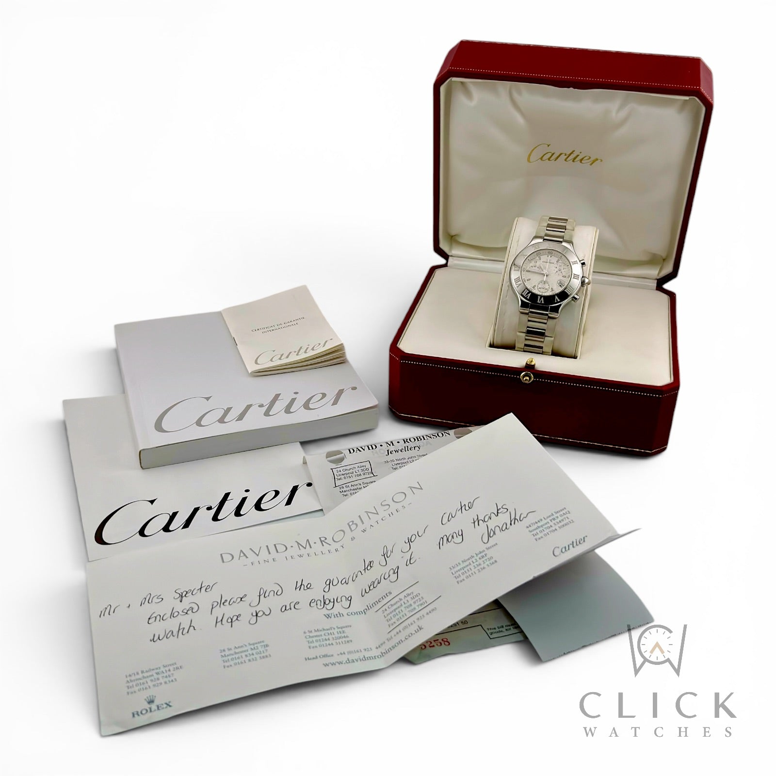 Cartier 21 Chronoscaph 2424 – ClickWatches